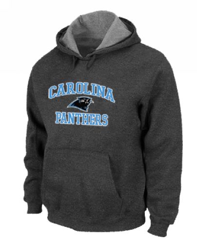 NFL Men's Nike Carolina Panthers Heart & Soul Pullover Hoodie - Dark Grey